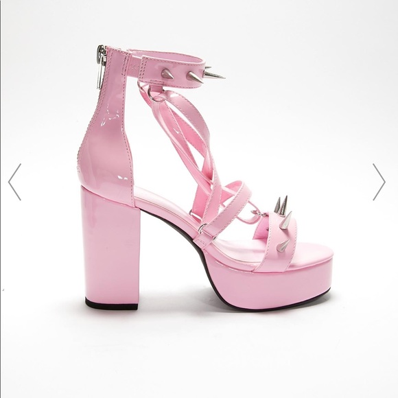 KILLING ME SOFTLY SPIKED HEELS sold out size 8 - Picture 2 of 10